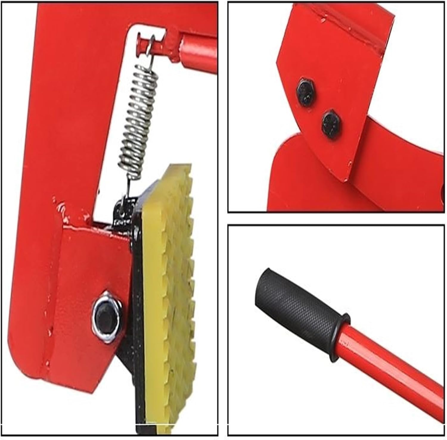 Heavy Duty 10in Lifting Clamps for Stone, Granite & Marble - Durable Curb Stone Carrying Clamps, Ideal for Safe and Easy Stone Transport