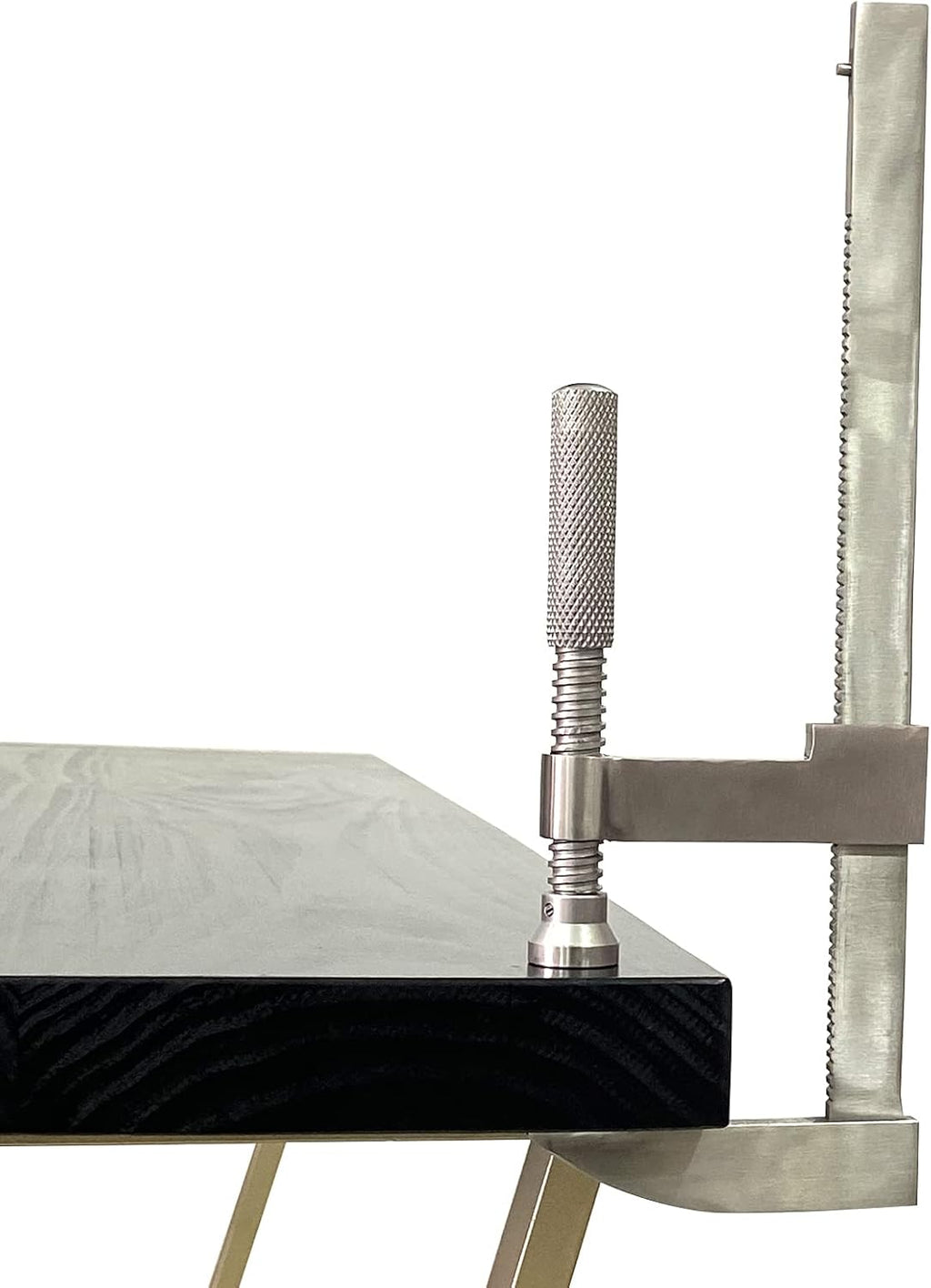 WEDO Bar Clamp, Stainless Steel F Clamp, Deep throat 3', Max jaw opening 10', Heavy Duty Bar Clamp for Welding Woodworking, Metal working, DIY and Crafts