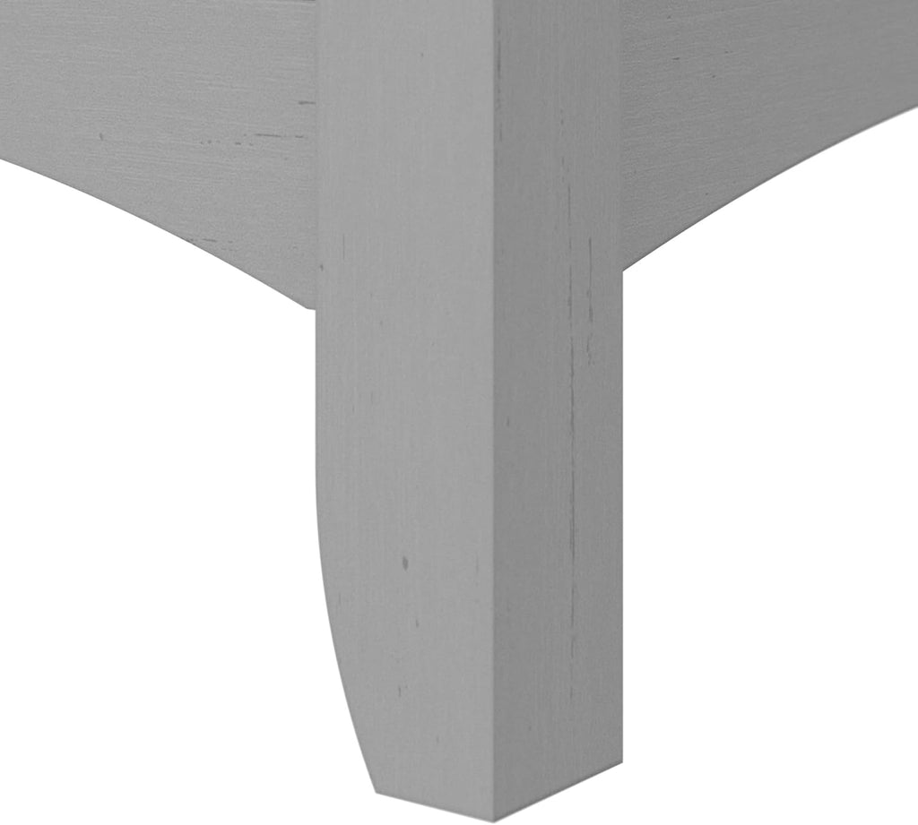 Bush Home Salinas 6 Cube Organizer in Cape Cod Gray, Office Storage Solution, Home Organizer with Open Shelving, Compact Unit for Books and Supplies