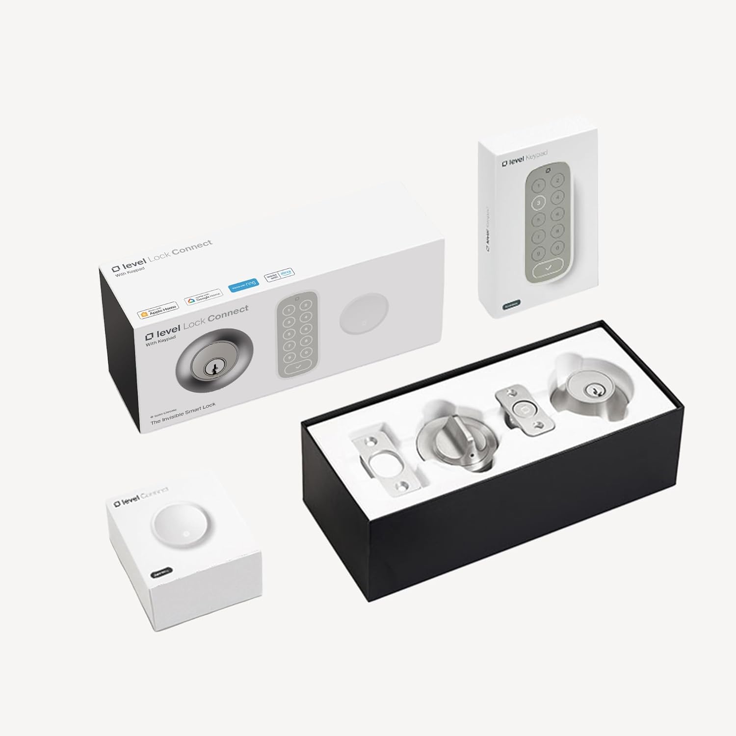 Level Lock (Wi-Fi) Smart Lock with Keypad (Satin Chrome) – No Longer Available for Sale