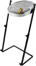 Jumbie Jam Steel Drum Ready-To-Play-Kit Chrome Finish with Metal Z-Floor Stand