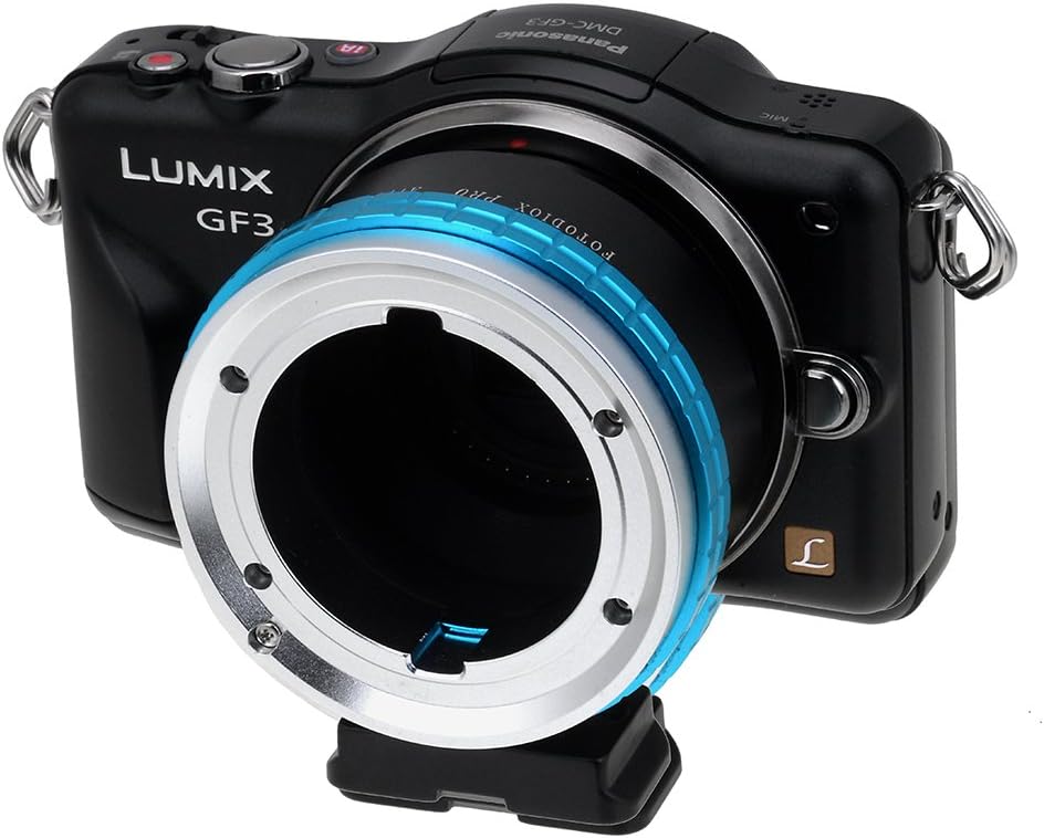 Fotodiox Pro Lens Mount Adapter Compatible with Arri Bayonet 16mm and 35mm Film Lenses to Micro Four Thirds Cameras