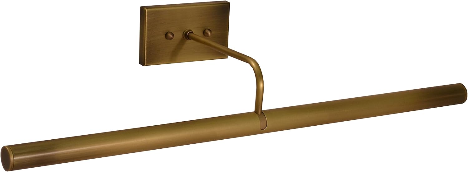 House of Troy DSL24-71 Direct Wire Slim-Line Picture Light, 24', Antique Brass