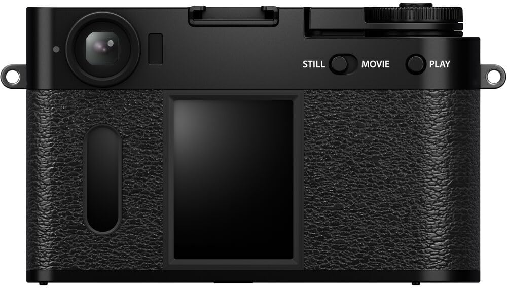 Fujifilm X Half Digital Camera (Black) Bundle with Extra Battery + Peak Design Strap + Camera Pouch + More Advanced Accessories