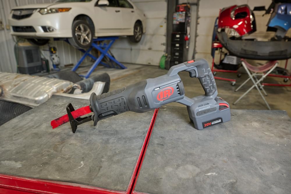 Ingersoll Rand C5101 20V Cordless Reciprocating Saw, 1-1/4' Stroke, 3000 SPM, Bare Tool