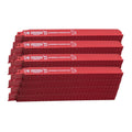 Diablo Bi-Metal Reciprocating Blades with Perma-Shield Coating for Auto Dismantling - 12' Length, Dual Tooth Design, 14/18 TPI, 200-Pack - DS1214WBF200