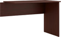 Bush Furniture Cabot 42W Shell Desk Return in Harvest Cherry