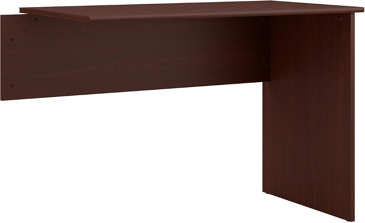 Bush Furniture Cabot 42W Shell Desk Return in Harvest Cherry