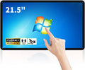21.5 inch Touch Screen Industrial PC, i7, 8GB RAM, 256G ROM, 16:9 FHD 1080P, Windows 10, Smart Board for Classroom, Meeting & Game, USB, VGA & HD-MI Monitor