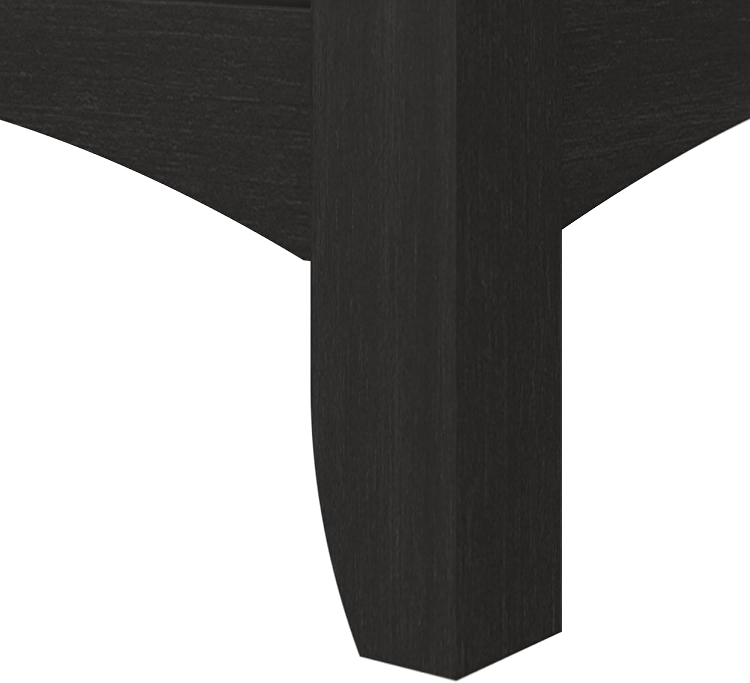 Bush Home Salinas Computer Desk with Hutch | Study Table with Drawers, Cabinets & Pullout Keyboard/Laptop Tray | Modern Home Office Desk in Vintage Black | Work Desk with Storage