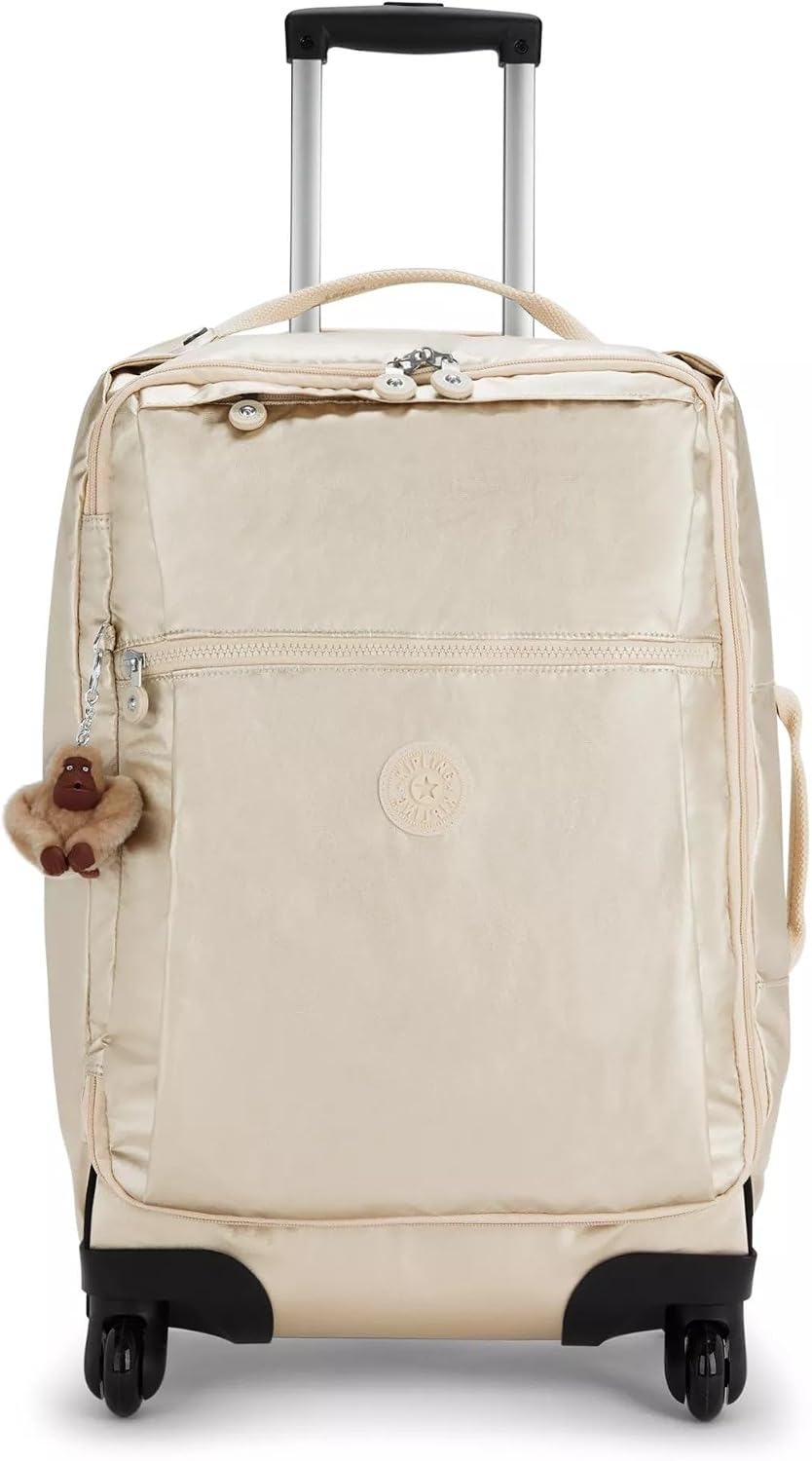 Kipling Women's Darcey Small 22-Inch Softside Carry-On Rolling Luggage, Nylon, 360 Degree Spinning Wheels