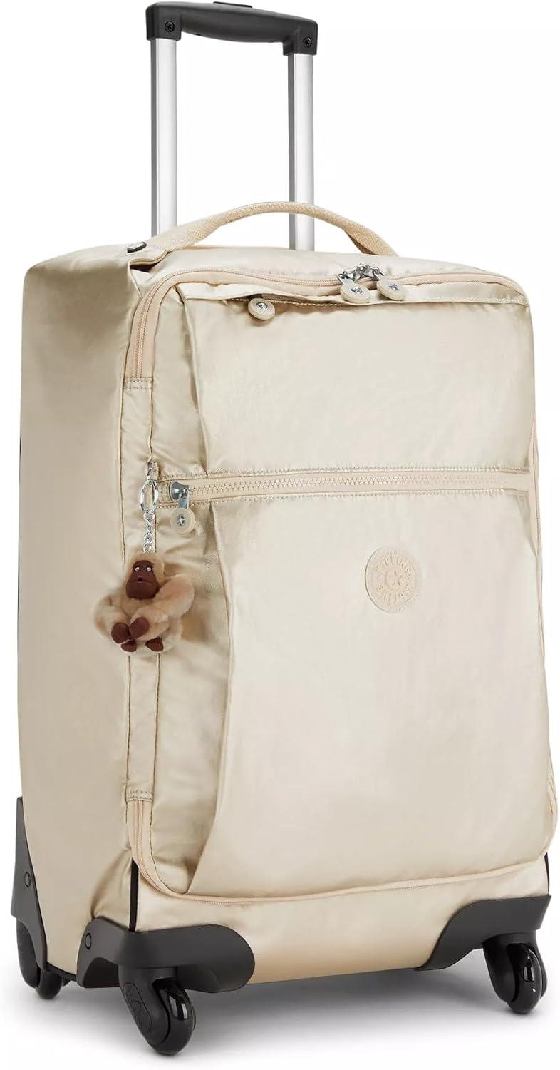 Kipling Women's Darcey Small 22-Inch Softside Carry-On Rolling Luggage, Nylon, 360 Degree Spinning Wheels