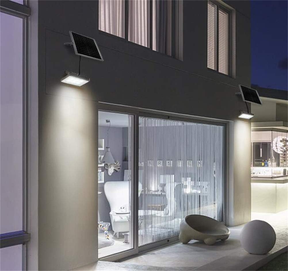 Home Solar Floodlight,Ip65 Waterproof Outdoor Safety Light Home Remote Control Super Bright Spotlight Ip66/65, Rechargeable Work Light,Warm Light50W,White Light-50W