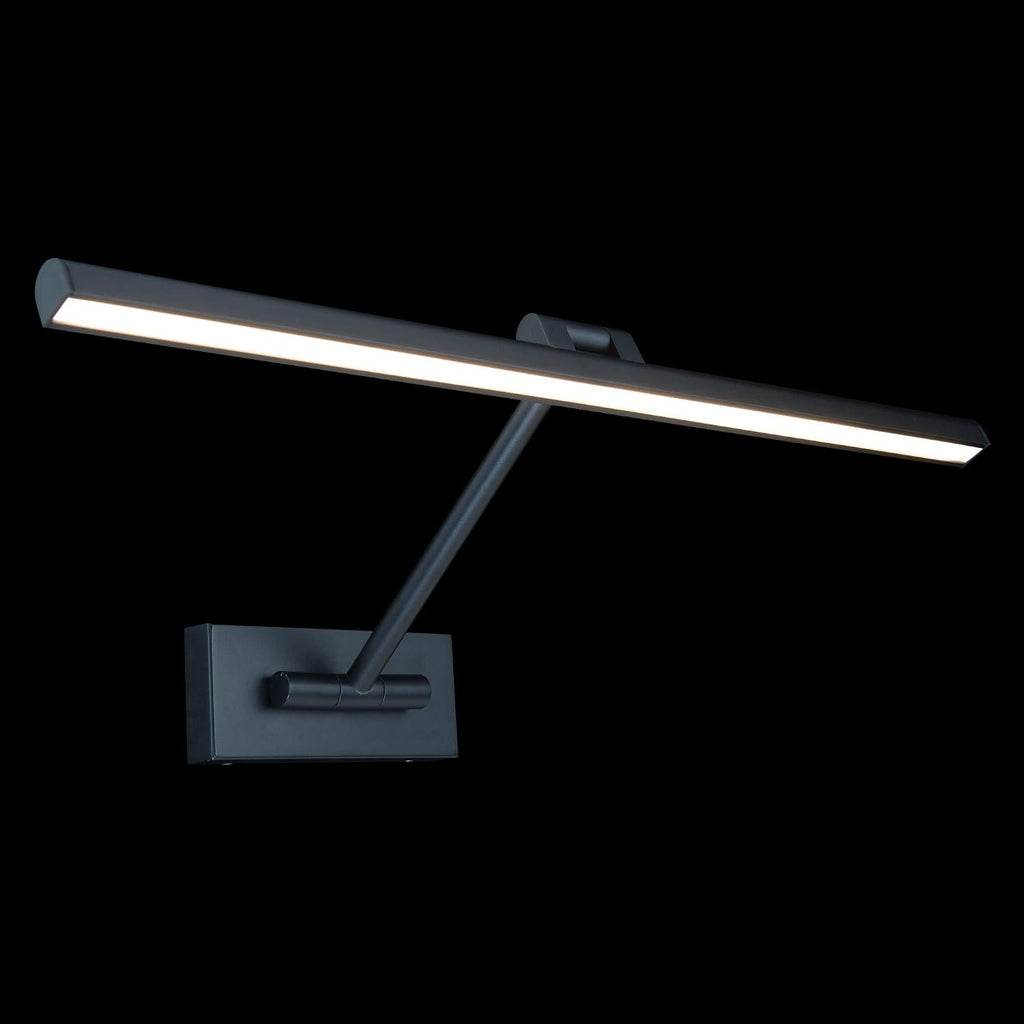 WAC Lighting dweLED, Reed 25in LED Adjustable Picture Light 3000K in Black