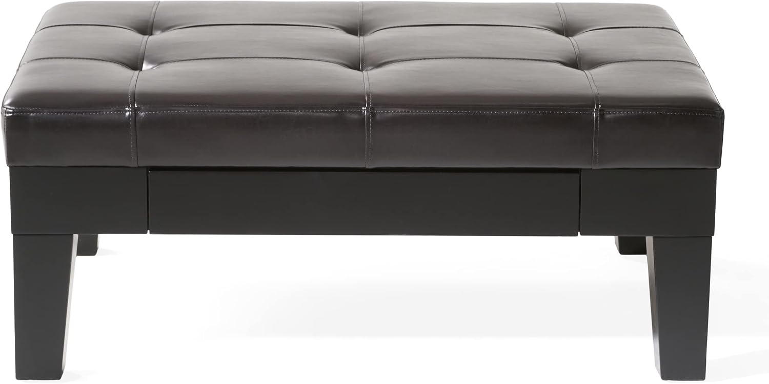 Christopher Knight Home Tucson Coffee Table, Brown 40.5' x 29.5' x 17.75'