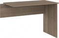 Bush Home Cabot 42W Shell Desk Return in Ash Gray