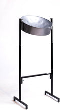 Panland Mini Tenor Steelpan (Steel Drum) Authenthic Intermediate Step to Full Tenor Pan (17 Notes - Chromatic Scale (C5–E6) - SILVER