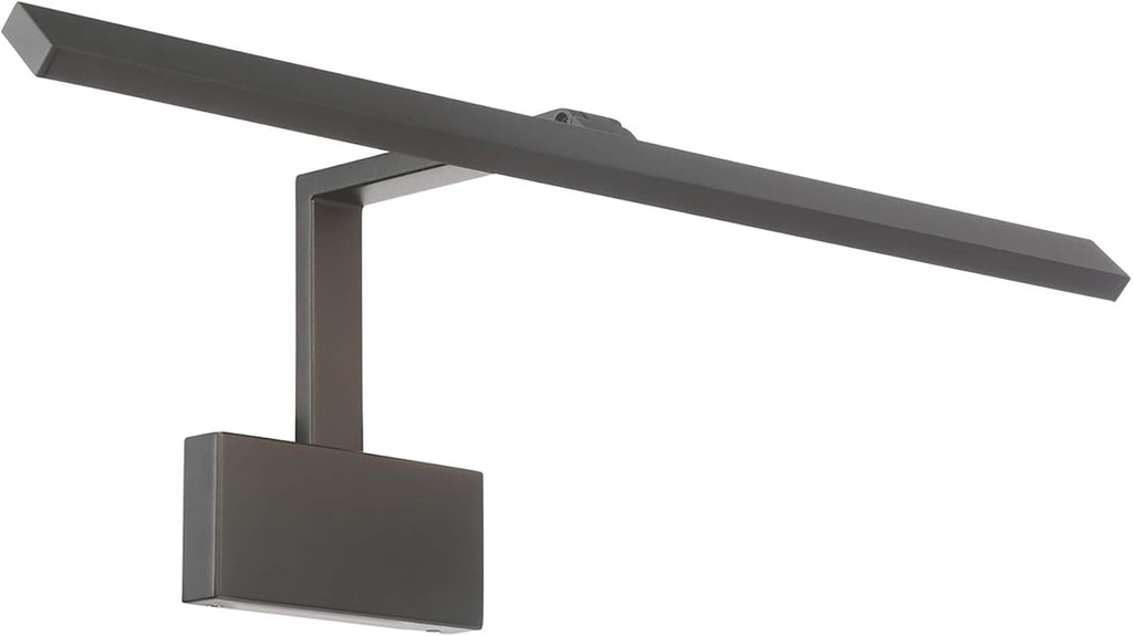 WAC Lighting dweLED, Uptown 25in LED Adjustable Picture Light 3000K in Black