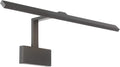 WAC Lighting dweLED, Uptown 25in LED Adjustable Picture Light 3000K in Black