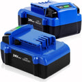 24V Li-Ion Replacement Battery Compatible with Kobalt 24-Volt Max Cordless Power Tools KB624-03 KB524-03 KB424-03 KB224-03 0673802 Drill Impact Driver Circular Saw Reciprocating Saw(2pcs 6.0ah)
