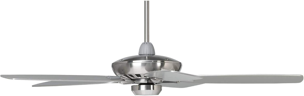 Casa Vieja 52' Journey Modern Country Indoor Ceiling Fan with Handy Remote Control Brushed Nickel Silver for House Bedroom Living Room Home Kitchen Family Dining Office