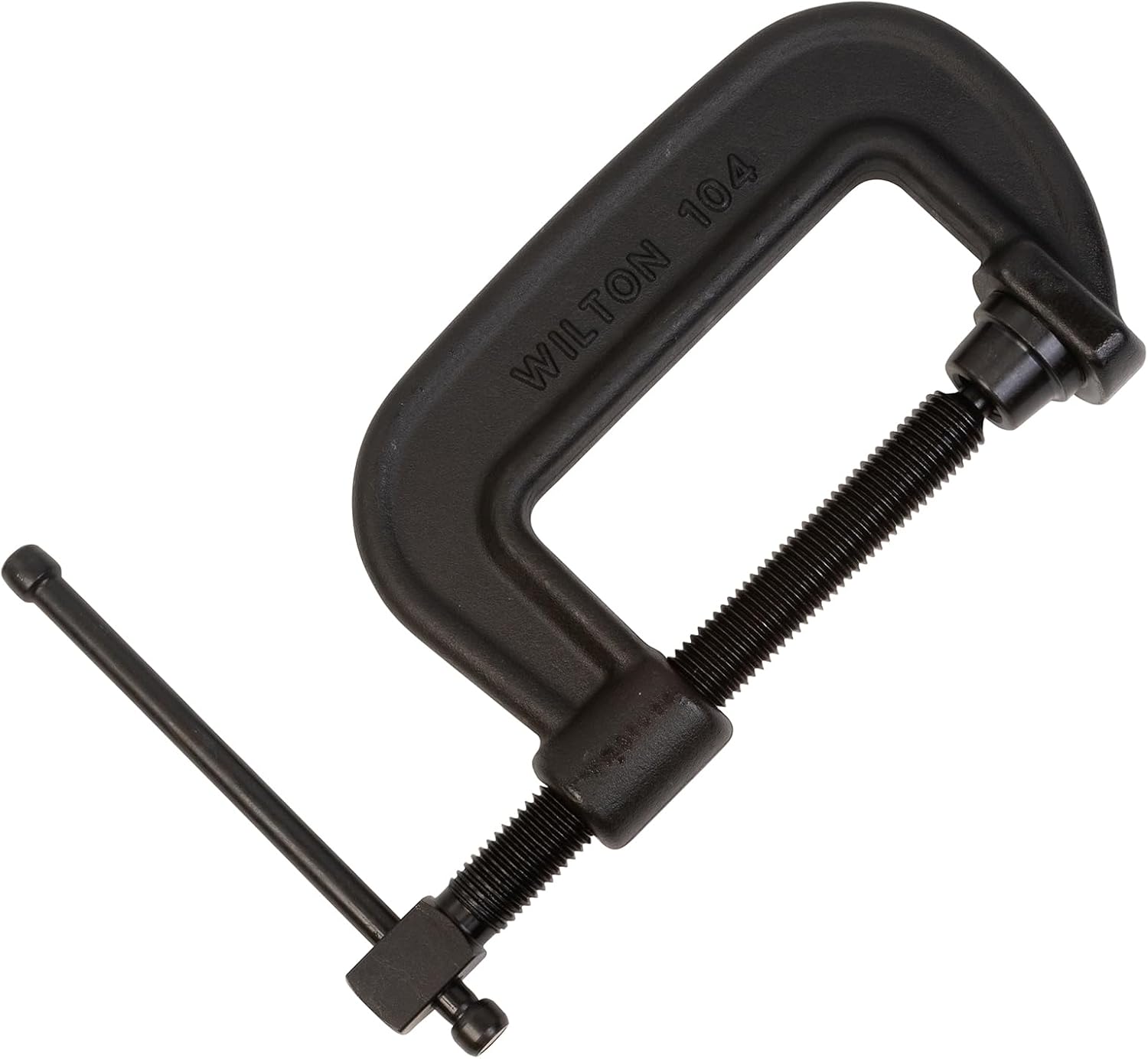 Wilton Brute Force C-Clamp, 3-3/4' Opening, 2-3/8' Throat, 10000 Lbs. Clamping Force (Model 104)