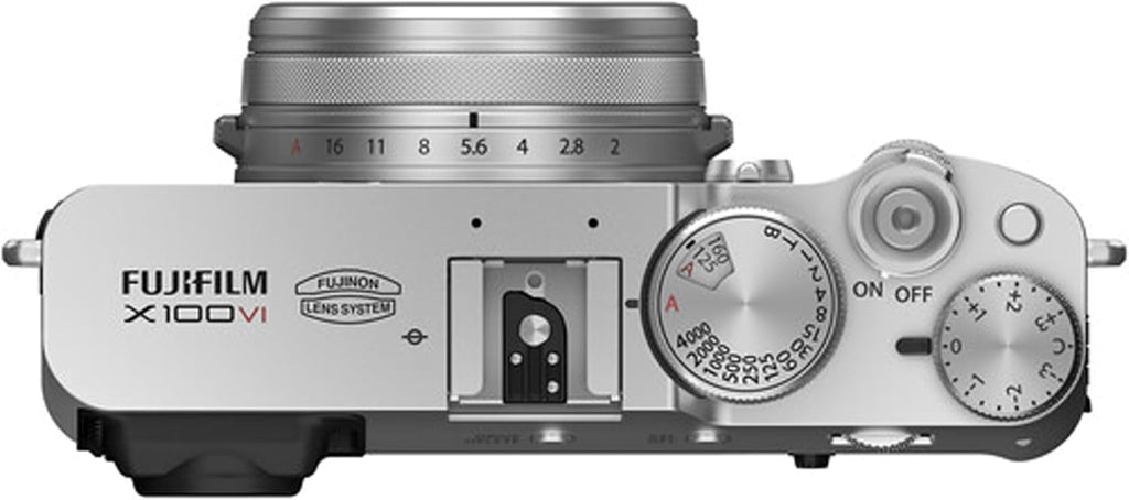 FUJIFILM X100VI Digital Camera (Silver) + 64GB Exteme Memory +120 Led Fill Light +Lense +Filters + Tulip+ Case + Tripod + Stabilizing Grip + Software Pack +More (Content Bundle)