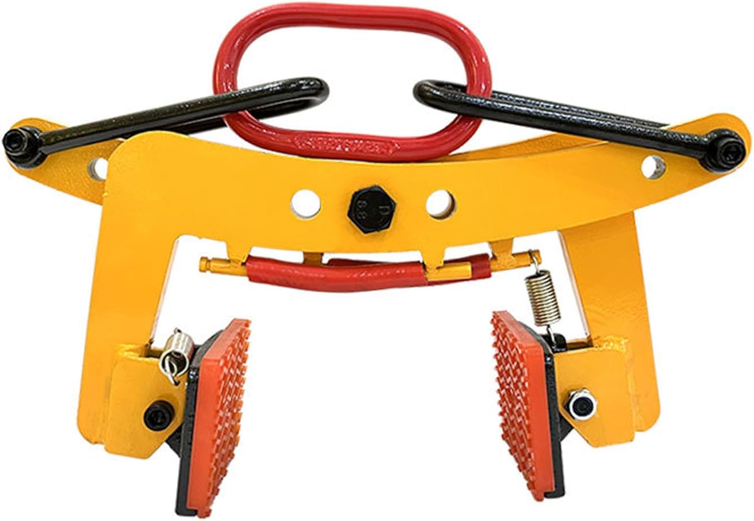 6in Stainless Steel Lifting Clamps, Heavy-Duty Vertical Plate Lifter for Steel & Stone Transport, Durable Lifting Tools for Safe Handling of Heavy Plates