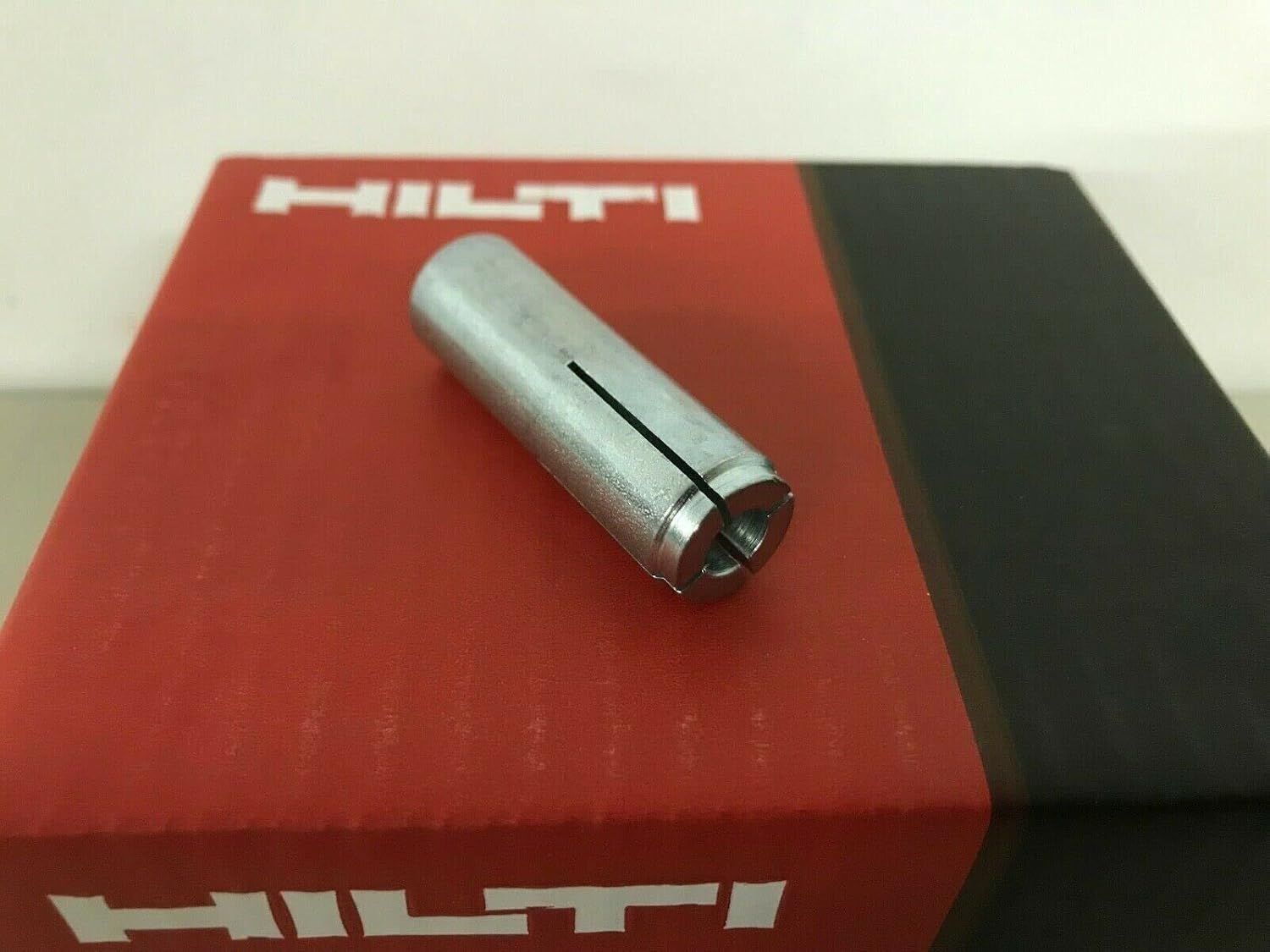 HILTI 100 pack HDV 1/4' Drop in Anchor, Steel, Zinc-plated, Internal thread size 1/4 in, Fastener Type Alloy Steel, Finish Type Plated