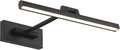WAC Lighting dweLED, Reed 17in LED Adjustable Picture Light 3000K in Black