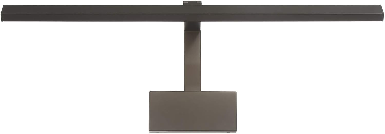 WAC Lighting dweLED, Uptown 25in LED Adjustable Picture Light 3000K in Black