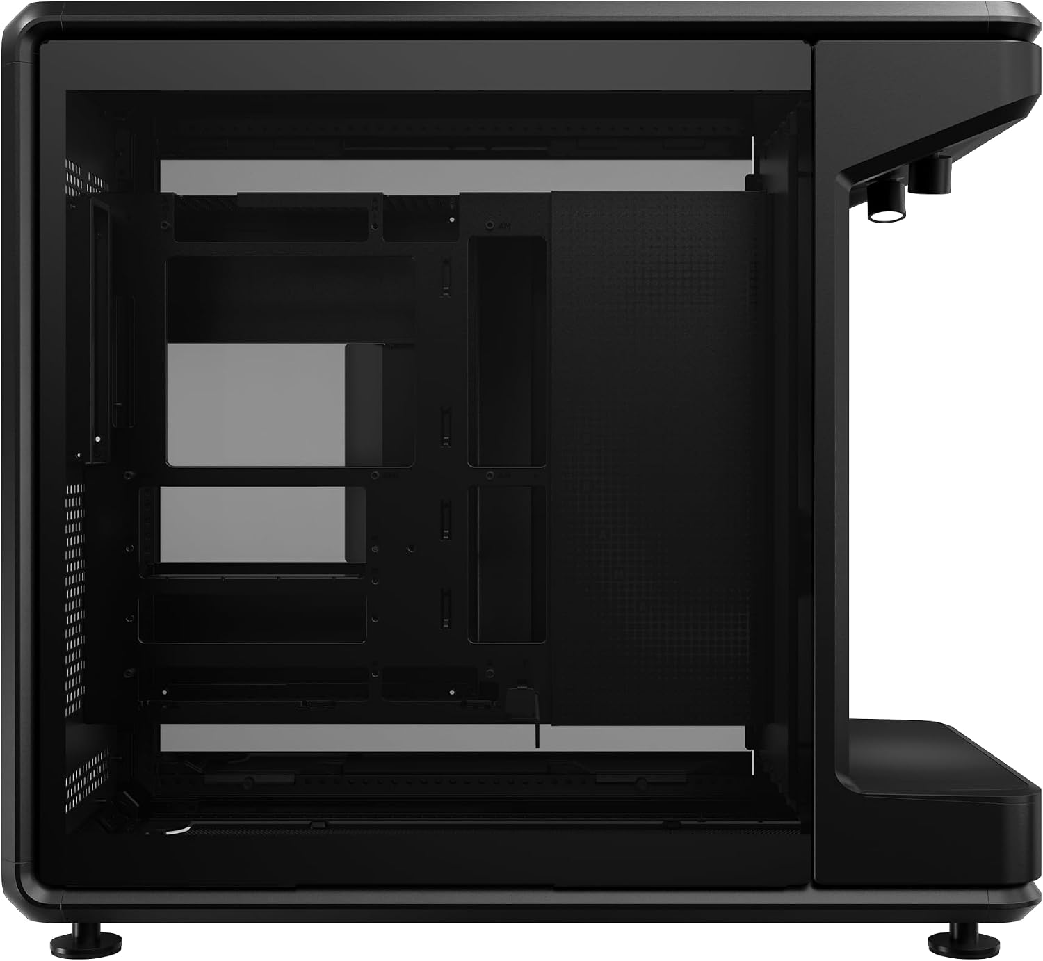 Cooler Master MasterFrame 360 Stage Mirror ATX Mid-Tower PC Case – Front Showcase Stage with Spotlight & Mirror, Supports 430mm GPUs & 360mm Radiators, PCIe 5.0 Ready, Up to 12x120mm Fans, USB-C