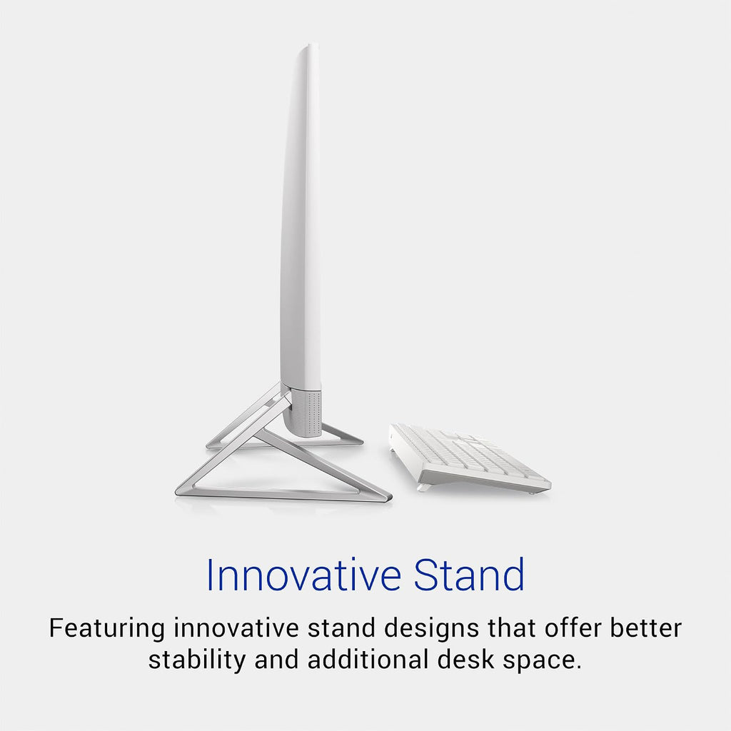 Dell Inspiron 5430 All in One Desktop - 23.8-inch FHD (1920 x 1080) Display, Intel Core 3-100U, 8GB DDR4 RAM, 512GB SSD, Integrated Graphics, Windows 11 Home, Onsite Service - White