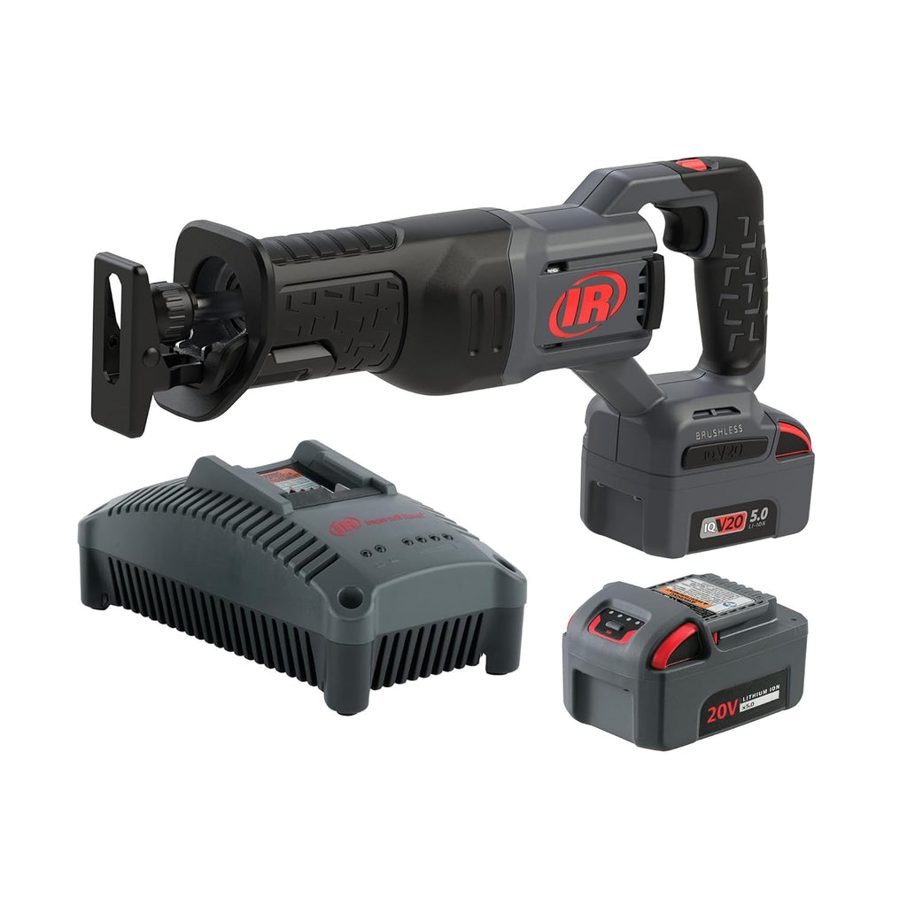 Ingersoll Rand C5101-K22 20V Cordless Reciprocating Saw 2 Battery Kit, 1-1/4' Stroke, 3000 SPM