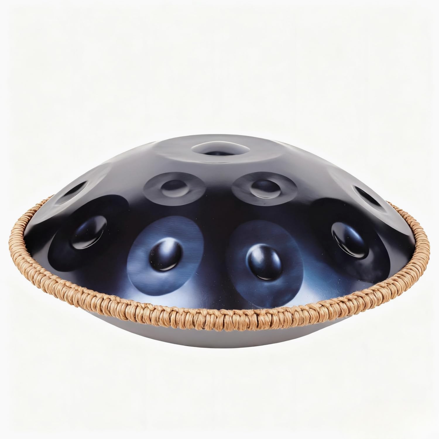 440HZ Steel Drum in 22Inch D Minor 12 Notes Hand Pan Drum Percussion Musical instrument with Soft Hand Pan Bag (12 Notes Blue Handpan)