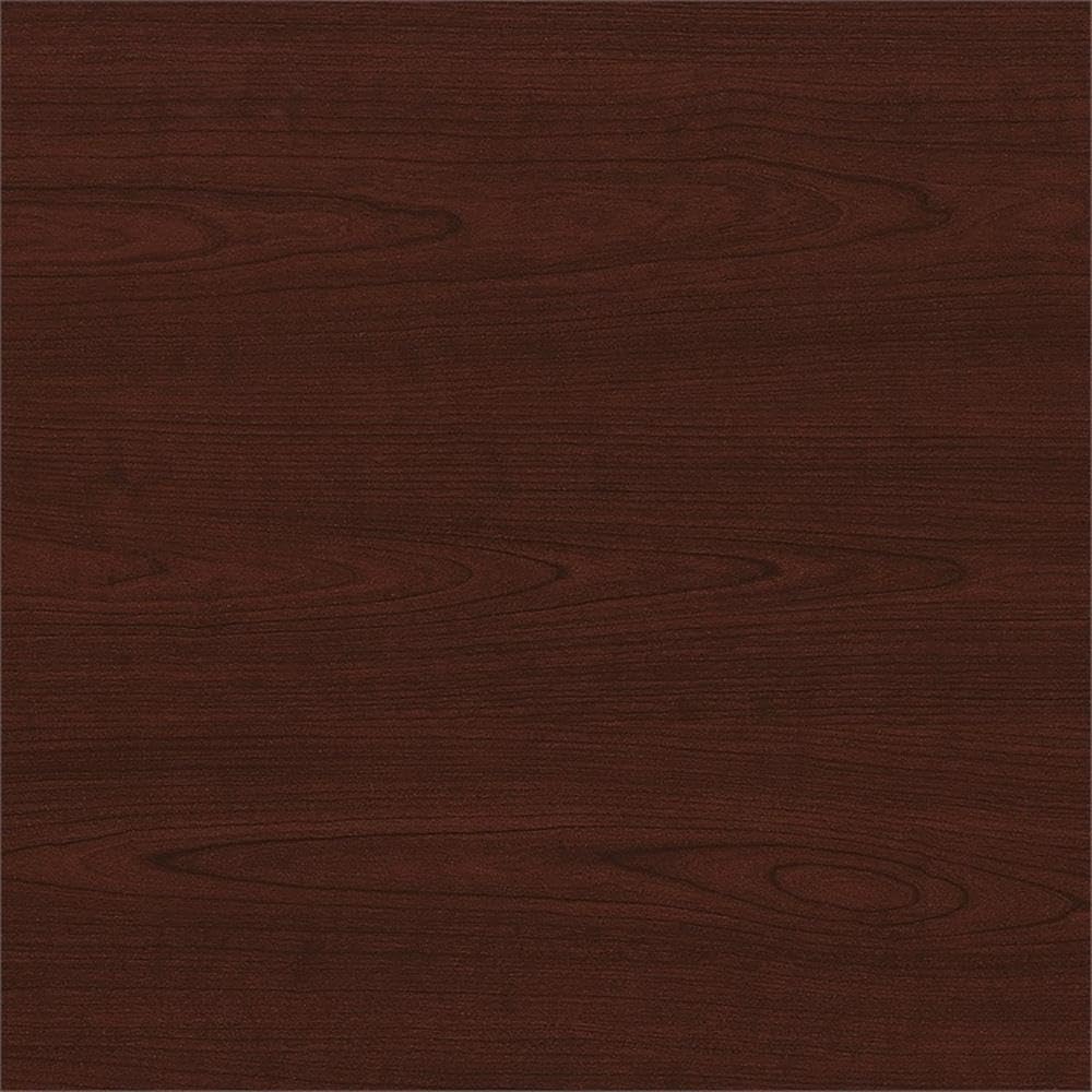 Bush Furniture Saratoga Tall 5 Shelf Bookcase - Set of 2 in Harvest Cherry