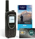 BlueCosmo Iridium Extreme Satellite Phone & 300 Minute 1 Year Global Prepaid SIM Card - Voice, SMS Text Messaging, GPS Tracking, Emergency SOS - Online Activation - 24/7
