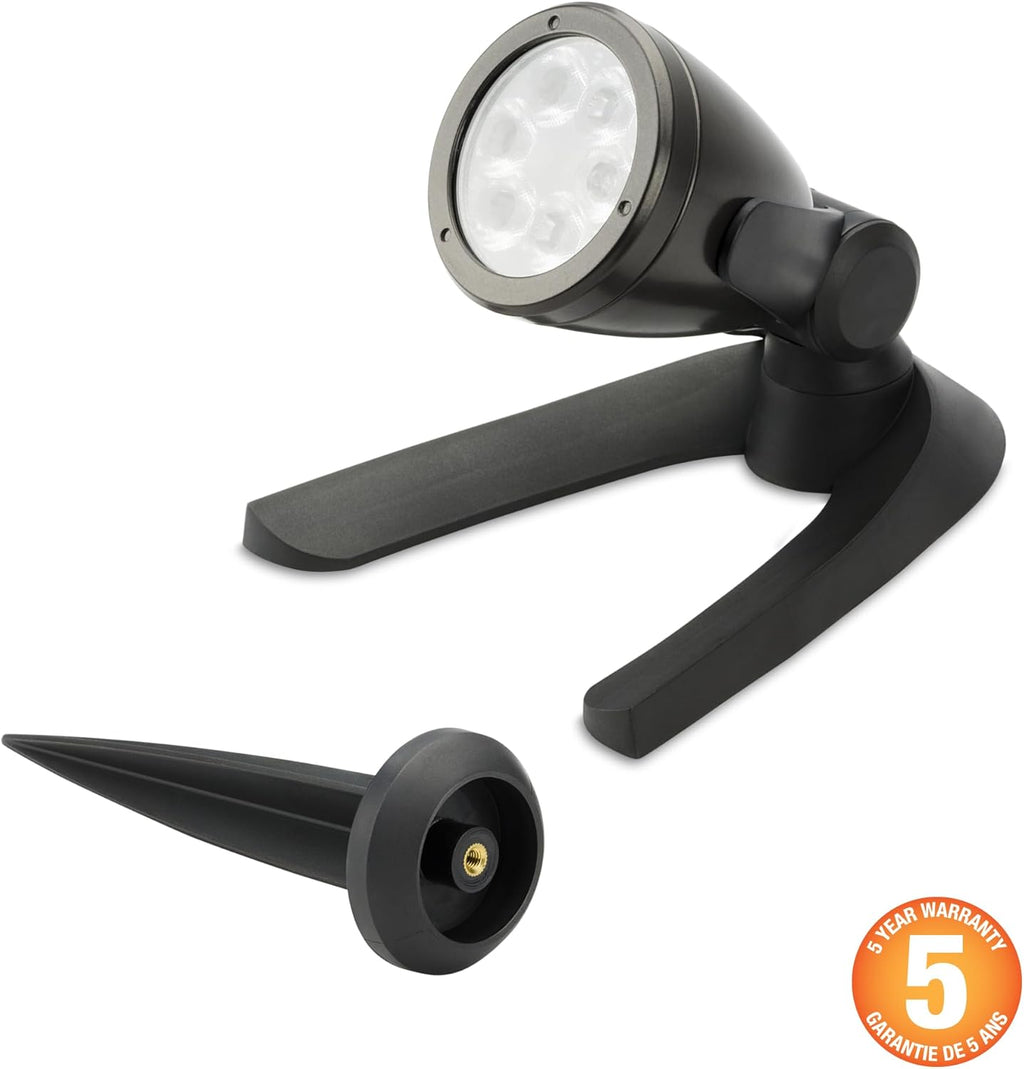 Aquascape LED Pond Garden Landscape Spotlight 6 Watt | Submersible | 12 Volt | 5 Year Limited Warranty