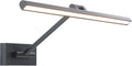 WAC Lighting dweLED, Reed 25in LED Adjustable Picture Light 3000K in Black