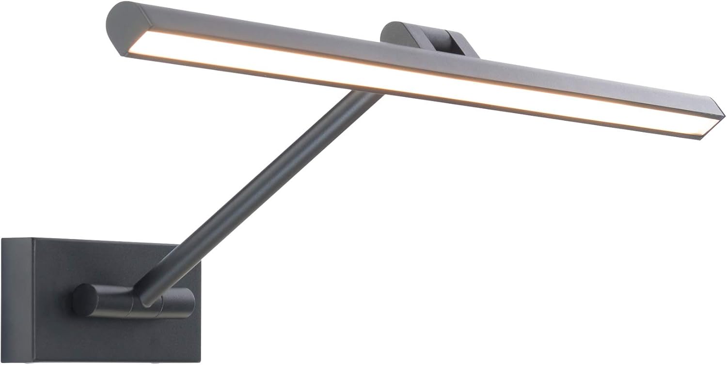 WAC Lighting dweLED, Reed 25in LED Adjustable Picture Light 3000K in Black