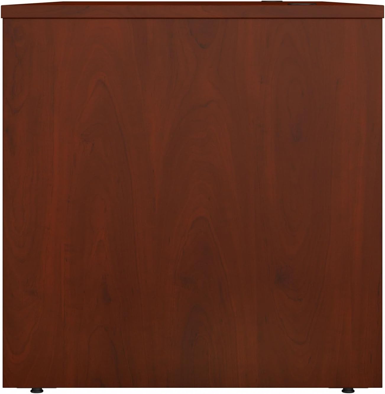 Bush Business Furniture Studio C 72W Computer Desk with Wire Management and Modesty Panel in Hansen Cherry, Professional Table for Home Office and Corporate Office