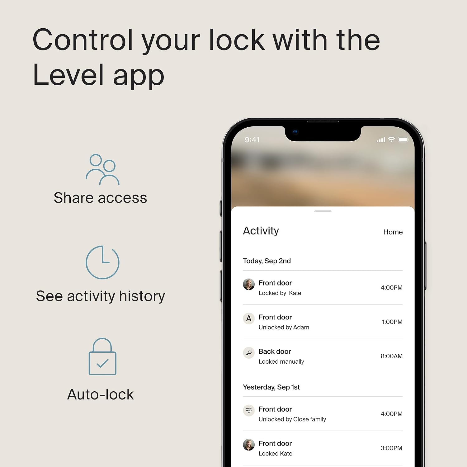 Level Bolt Smart Deadbolt - Previous Model