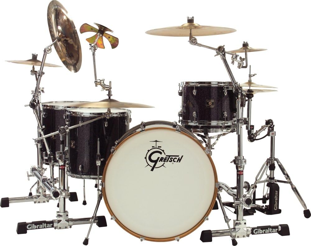 Gibraltar Stealth VMS Vertical Mounting System Drum Rack with Low-profile Design, Customizable & Compact Hardware Solution (GSVMS)
