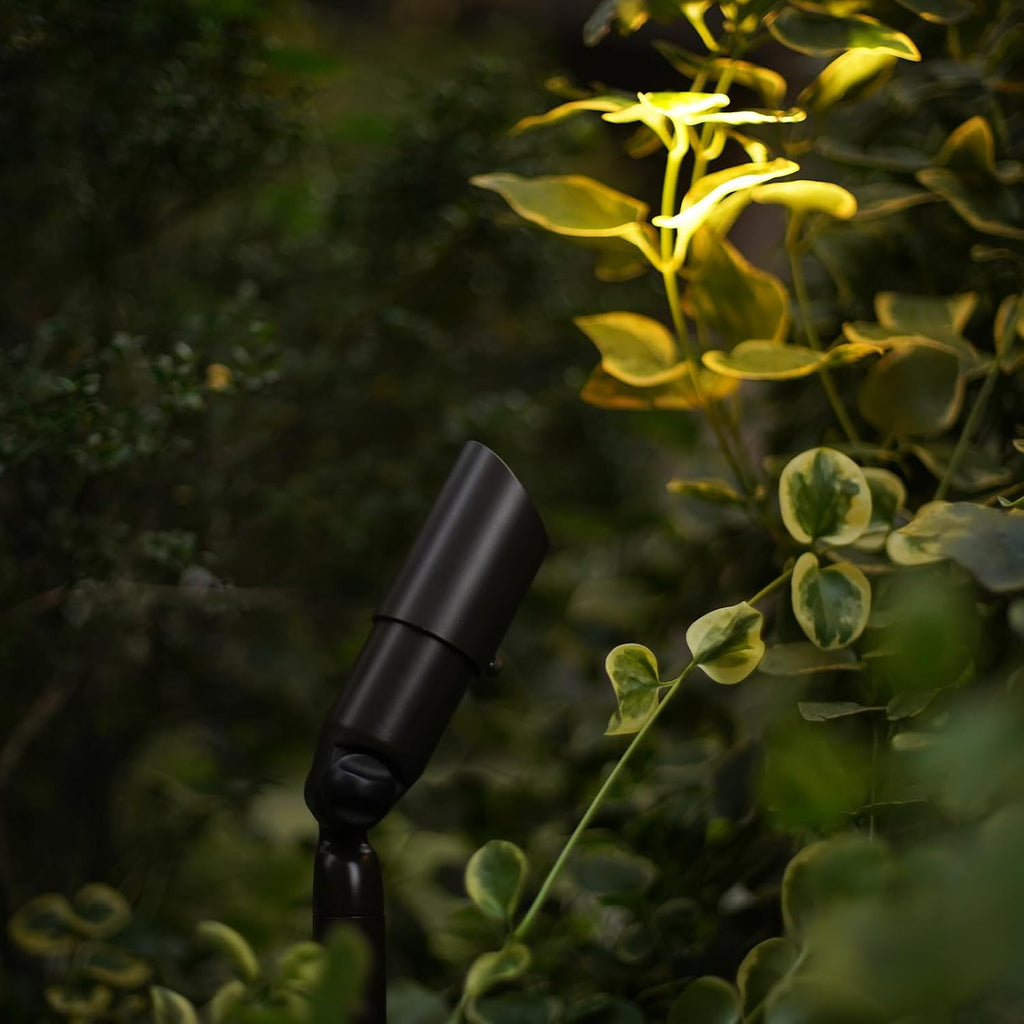 Malibu Landscape Spotlights 8PK Kit 20W Flood Lights 12V Low Voltage Outdoor Yard Lights 176 Lumen 3000K Warm White Metal Landscape Lighting with Halogen Replacement Bulb Connectors and Stakes