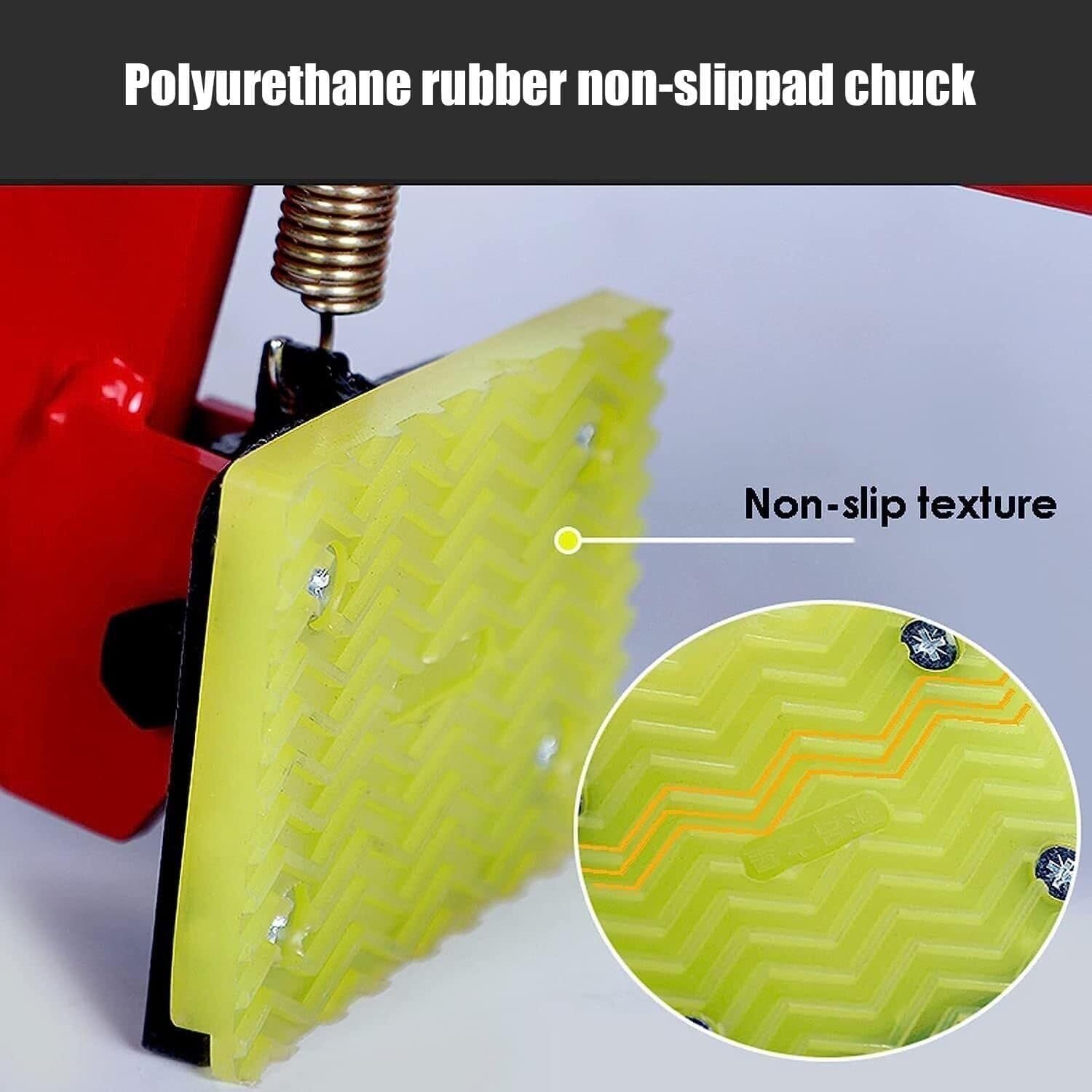 6' Granite Lifting Clamp Heavy Duty Steel Lifting Clamps Adjustable for Granite Stone Concrete Blocks(One Color 6in)