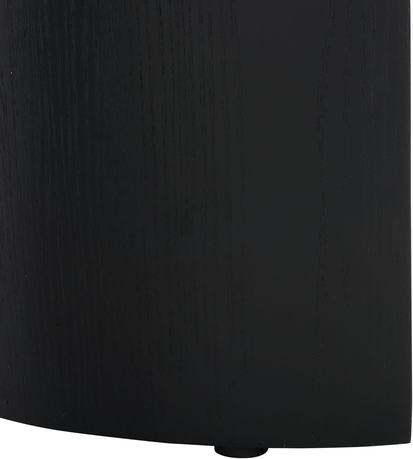 SAFAVIEH Home Collection Koka Black Oval Top Console Table (Fully Assembled)