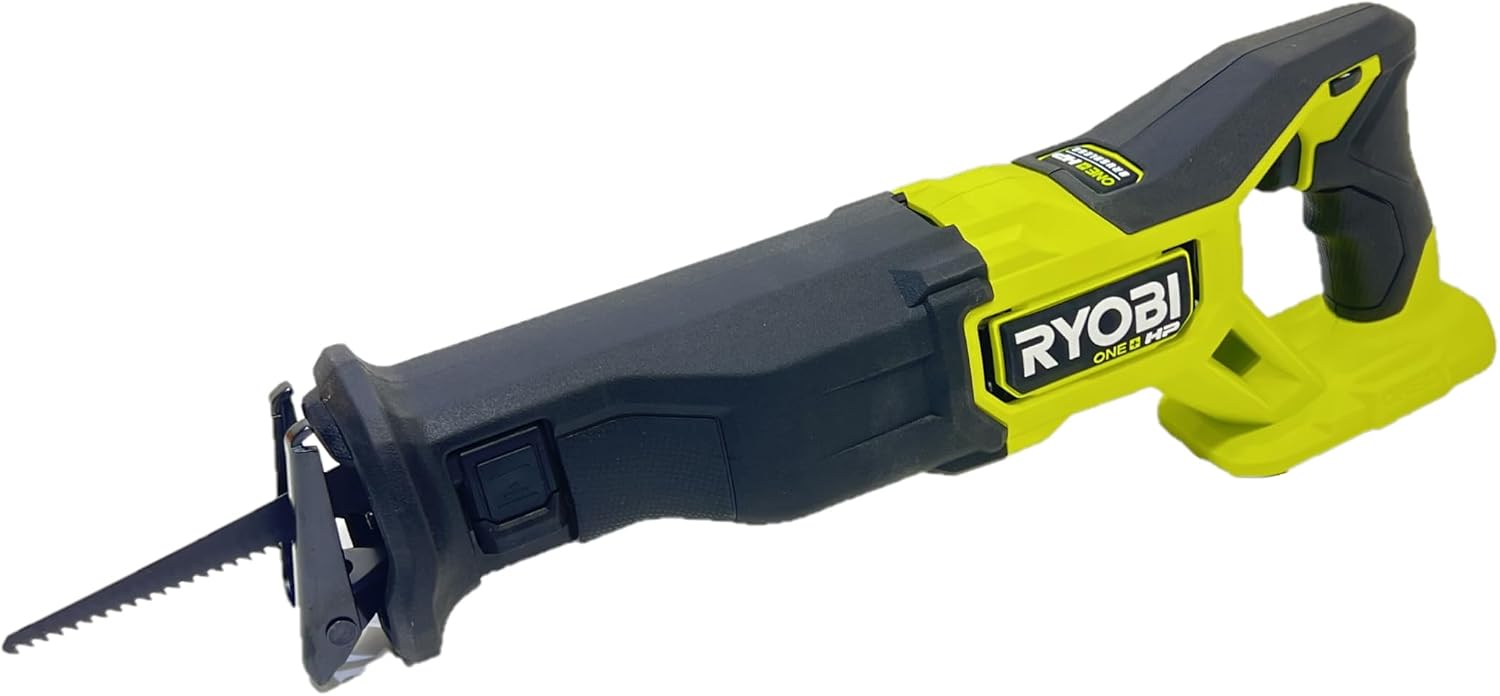 RYOBI ONE+ HP 18V Brushless Cordless Reciprocating Saw Tool Only (Battery & Charger Not Included) PBLRS01B