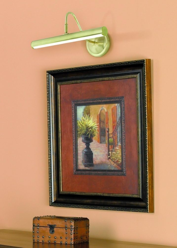 Possini Euro Design Renaissance 16' High Modern Picture Wall Lamp Light Fixture Mount Living Room Indoor Hallway Entry-Way LED Hardwired Cordless with Switch Gold Brass Finish Dining Room Corner