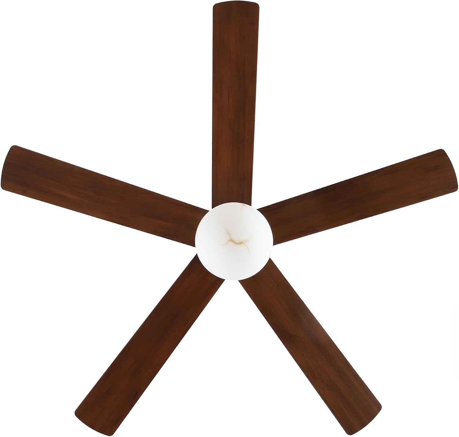 Gold Ceiling Fans with Lights and Remote, 52 Inch Low Profile Ceiling Fan with Light for Bedroom, Flush Mount Ceiling Fan for Living Room Indoor Outdoor, 6-Speed Reversible DC Motor, Dimmable LED 3CCT