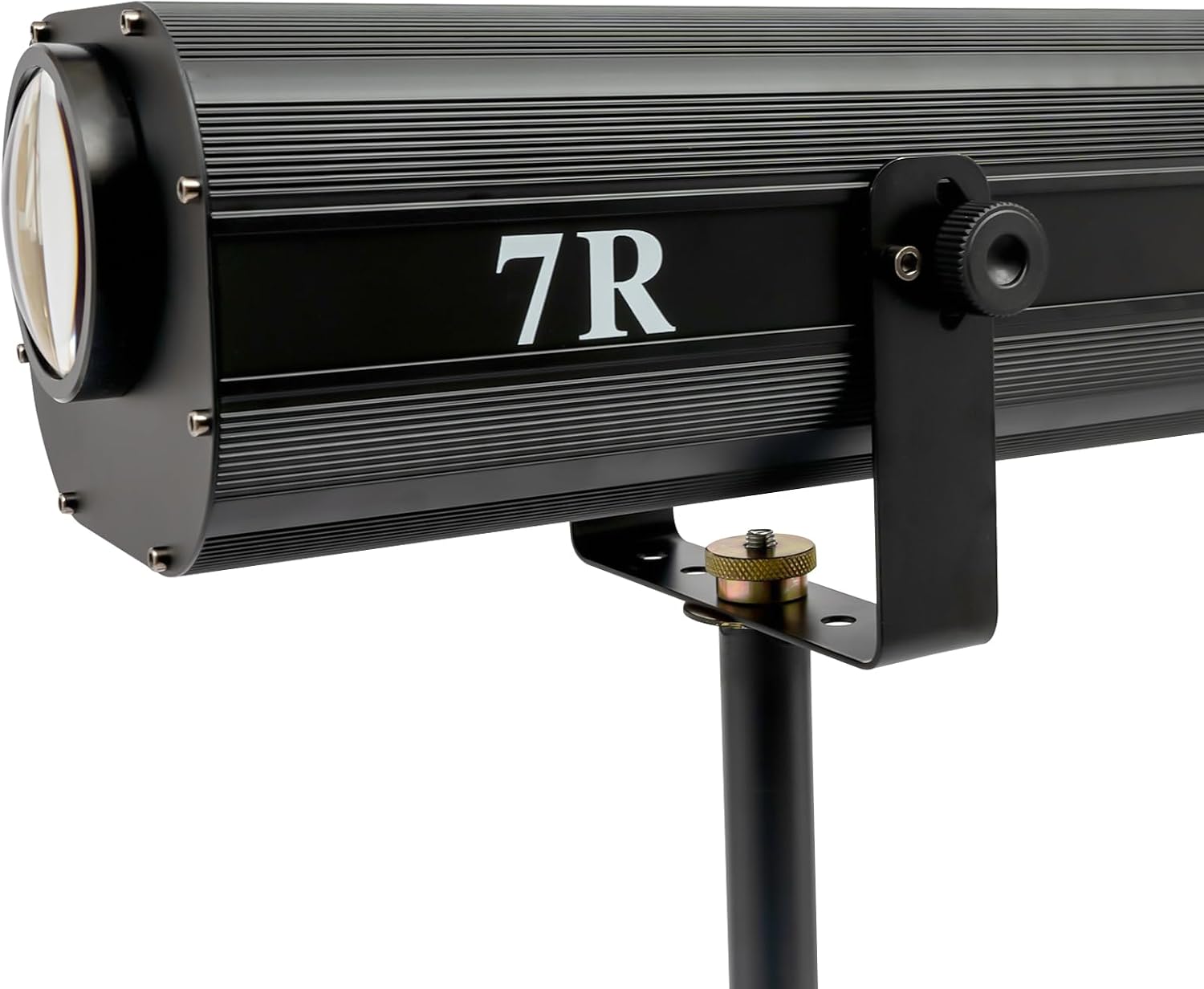 230W Stage Spotlight, LED Follow Spot Light Dual Control Spotlight Stage Light with Bracket, Adjustable Aperture DJ Wash Light, Muticolor Electronc Light for Theatres/Concerts (HY-H10 230W)